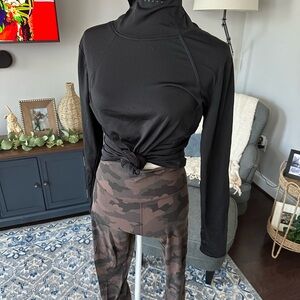 lululemon athletica Black and Camouflage Leggings